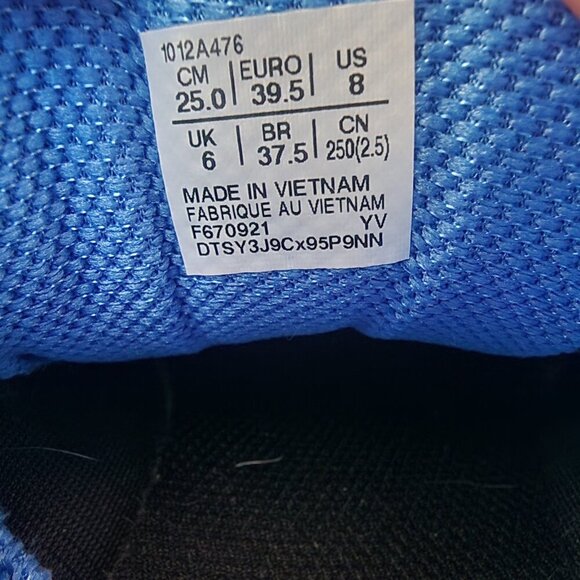 ASICS GEL-Venture 7 Running Shoes 1012A476 Blue/ Pink Womens Sz 8 - Picture 11 of 12